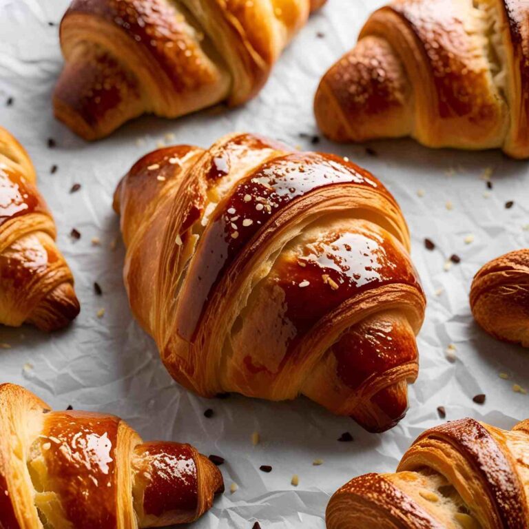 Flaky Homemade Croissant