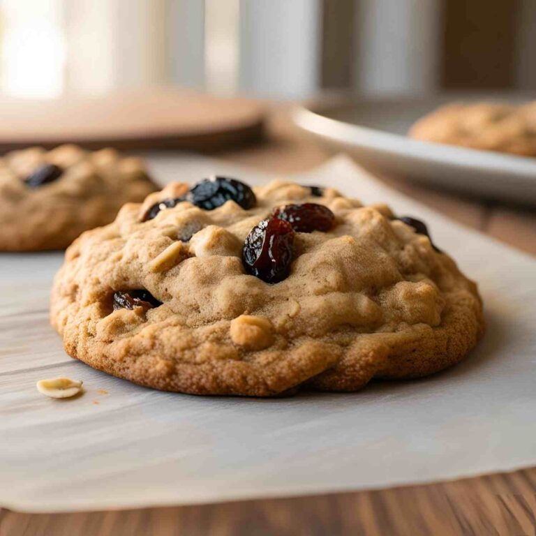 Chewy Oatmeal Raisin Cookie